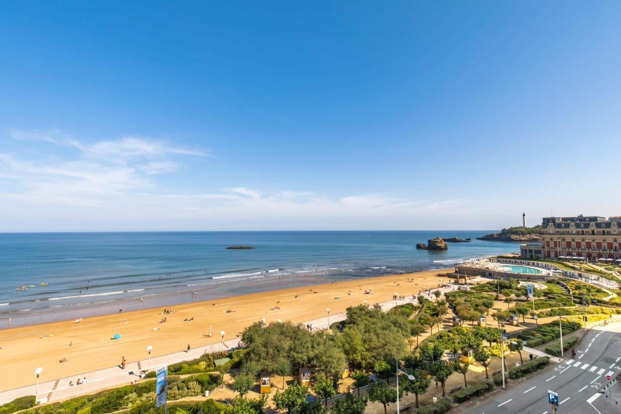 Nouvelle Vague Modern Ocean View Studio W Balcony - Swimming Pool Biarritz Buitenkant foto