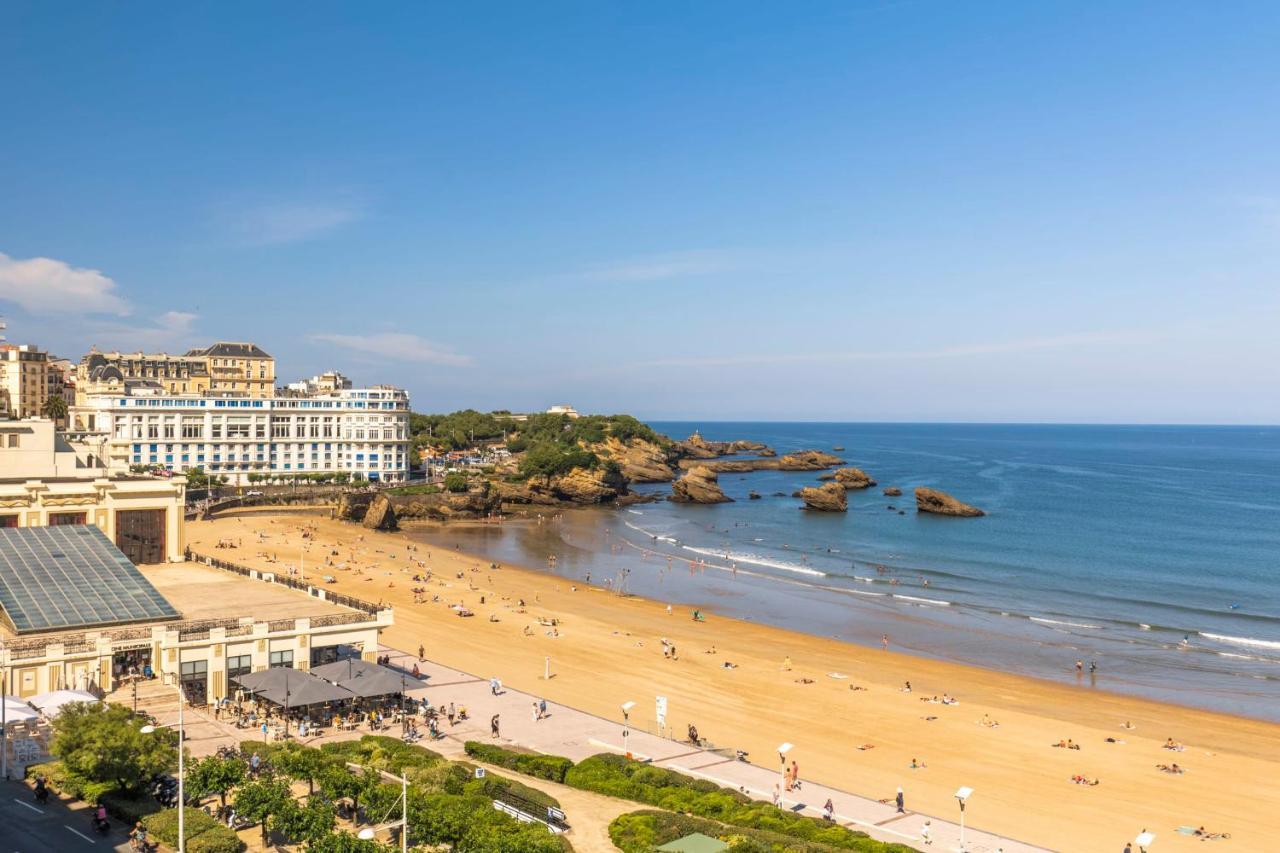Nouvelle Vague Modern Ocean View Studio W Balcony - Swimming Pool Biarritz Buitenkant foto