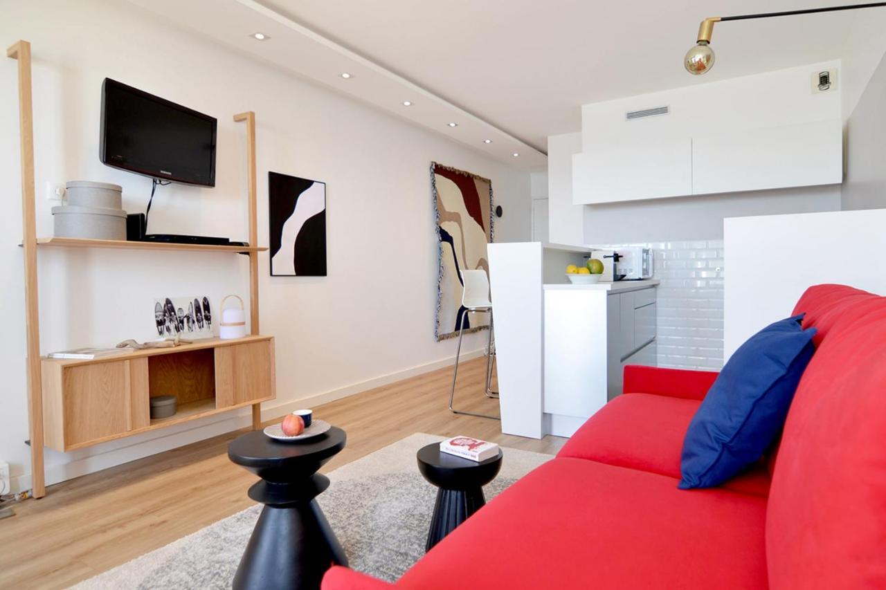 Nouvelle Vague Modern Ocean View Studio W Balcony - Swimming Pool Biarritz Buitenkant foto
