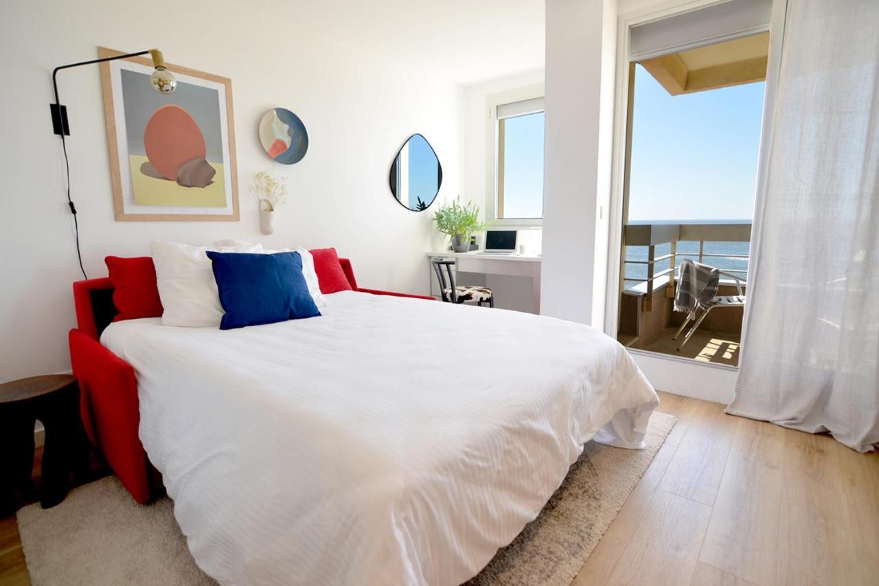 Nouvelle Vague Modern Ocean View Studio W Balcony - Swimming Pool Biarritz Buitenkant foto