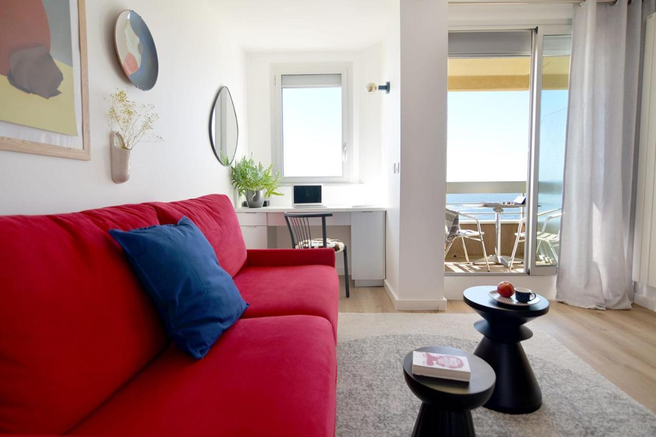 Nouvelle Vague Modern Ocean View Studio W Balcony - Swimming Pool Biarritz Buitenkant foto