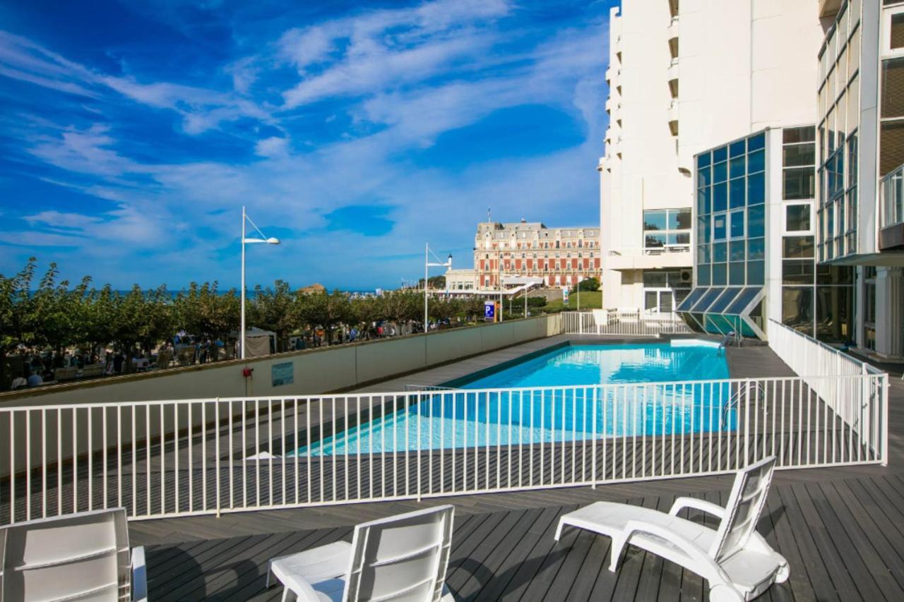 Nouvelle Vague Modern Ocean View Studio W Balcony - Swimming Pool Biarritz Buitenkant foto